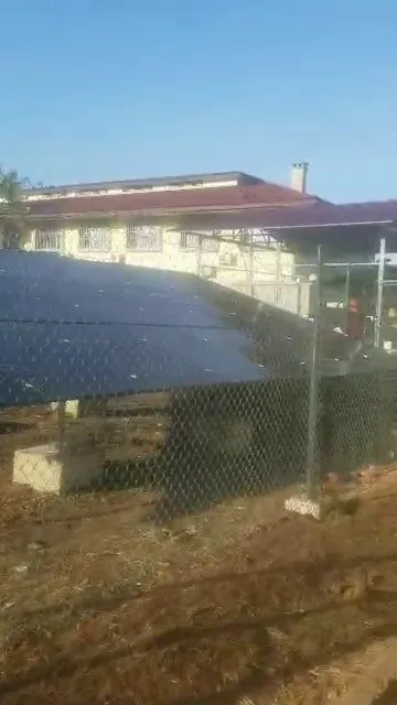 Hybrid solar installation on industrial complex rooftops, Nigeria